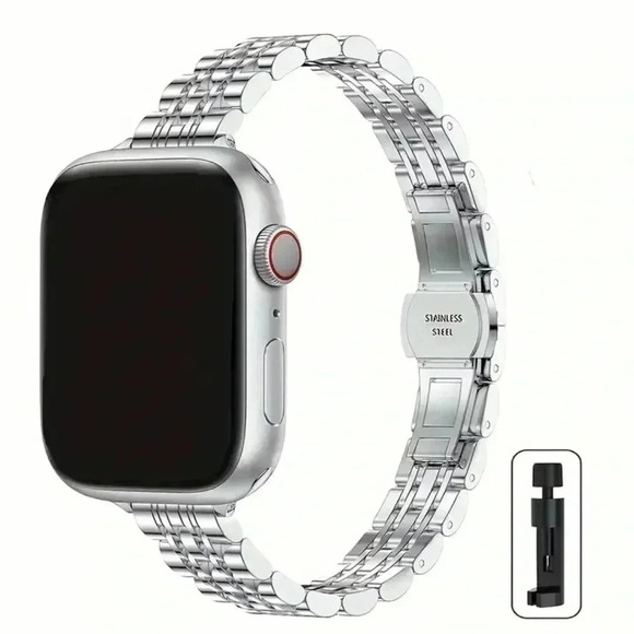 Stainless Steel Watchband for Apple Watch - Picture 1 of 4